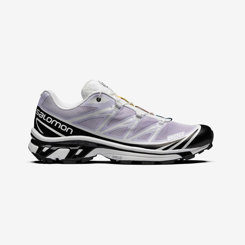 Baskets Salomon Femme Violette - Salomon XT-6 - France (7043-JGMFC)